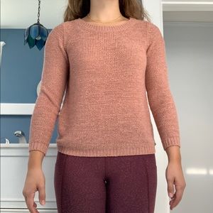 Only Pink Lightweight Sweater in Sz S